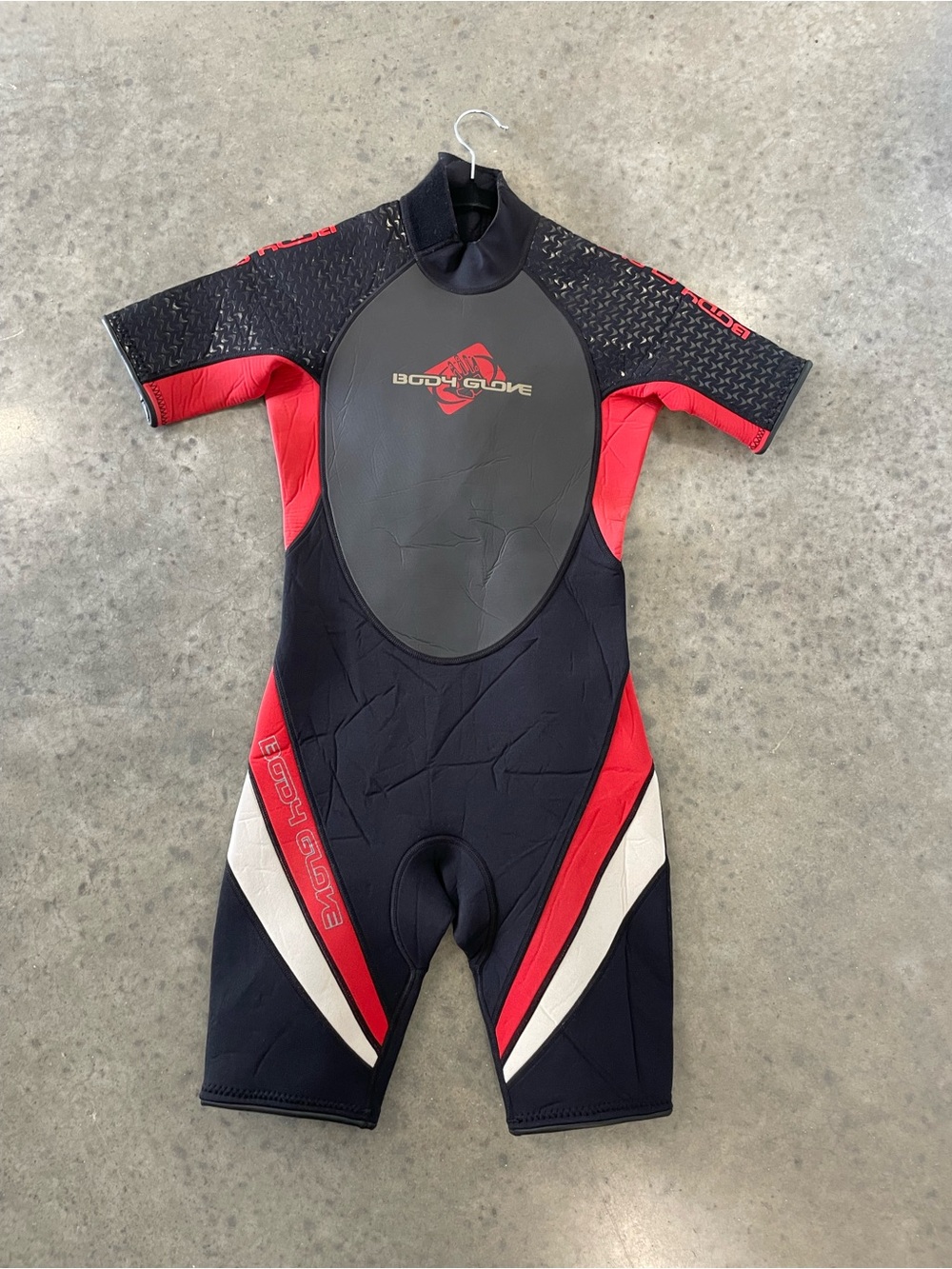 Body Glove Kids Shorty Wetsuit - Black, Red & White